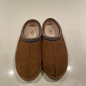 UGG Tasman Slippers | Size 9.5 | Chestnut | Shearling Lined | Lightly Worn